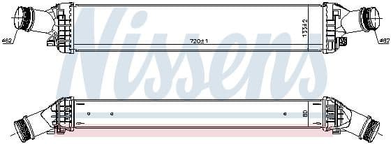 Charge Air Cooler ** FIRST FIT ** 96111
