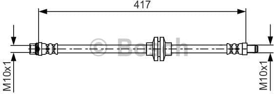 Brake Hose 1 987 481 626