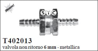 Fuel Check Valve (one-way)