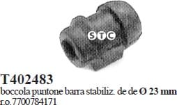 Mounting stabilizer front T402483