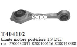 Mounting engine T404102