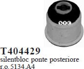 Silentblock rear axle T404429