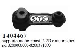 Mounting engine T404467