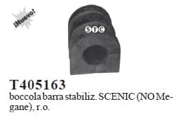 Mounting stabilizer front T405163