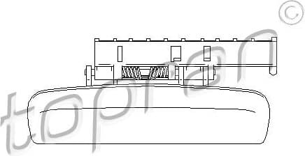 Exterior Door Handle 722647