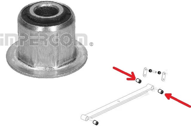Bushing leaf spring IM27987