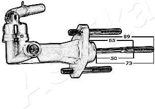 Master Cylinder, clutch 95-K0-018 - image 4
