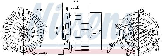 Interior Blower 87217