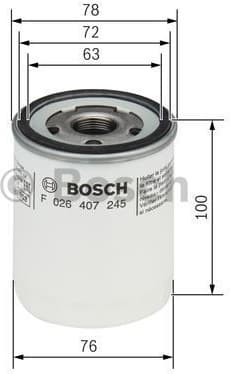 Oil Filter F 026 407 245 - image 5