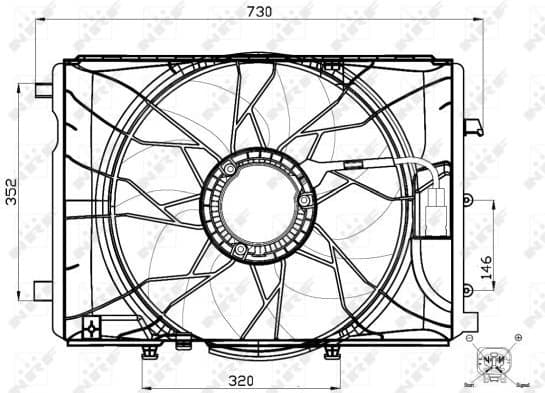 Fan, engine cooling 47443 - image 3