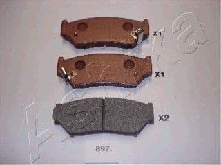 Brake Pad Set, disc brake 50-08-897