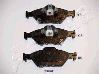 Brake Pad Set, disc brake 50-02-238