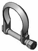 Clamp, exhaust system 80438 - image 3