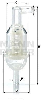 Fuel Filter WK 31/11 (10)