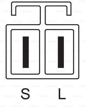 Alternator 0986045611 - image 2