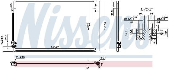 Condenser, air conditioning ** FIRST FIT ** 941054