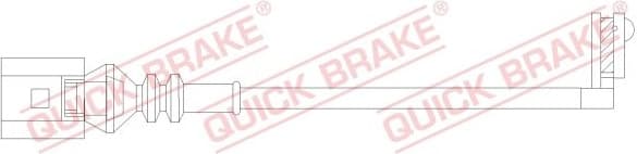 Brake pad wear indicator WS0429A