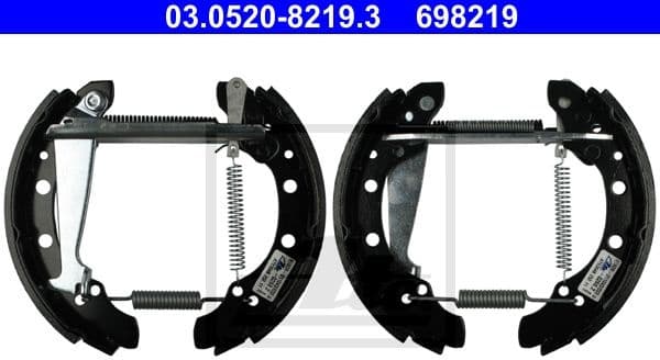 Brake Shoe Set Original ATE TopKit 03.0520-8219.3