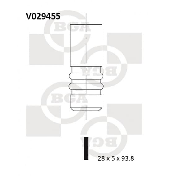 Valve inlet V029455