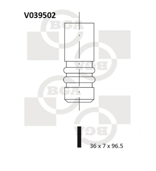 Valve inlet V039502