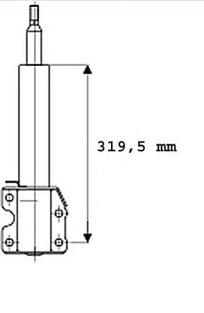 Shock absorber front V4503