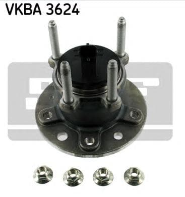 Bearing wheel VKBA3624