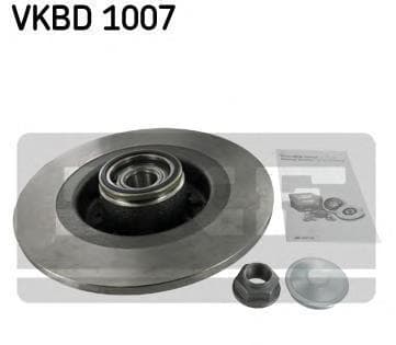 Brake disc with bearing, Top Quality VKBD1007