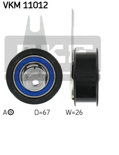 Tensioner belt VKM11012