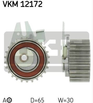 Tensioner belt VKM12172