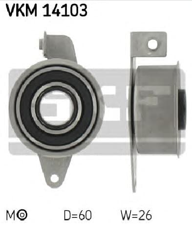 Tensioner belt VKM14103