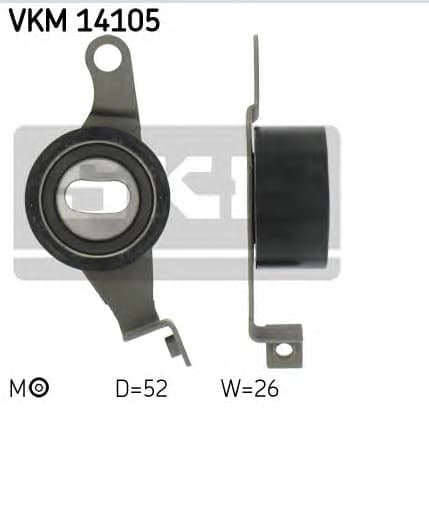 Tensioner belt VKM14105