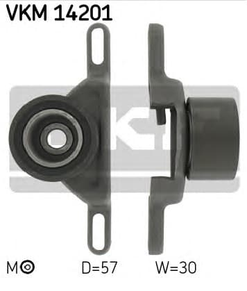 Tensioner belt VKM14201