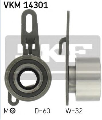 Tensioner belt VKM14301