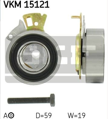 Tensioner belt VKM15121