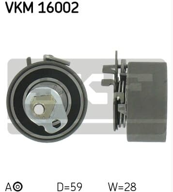 Tensioner belt VKM16002