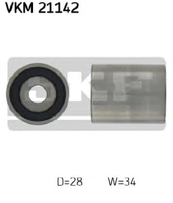 Tensioner belt VKM21142