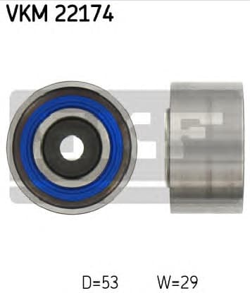 Tensioner belt VKM22174