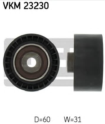 Tensioner belt VKM23230