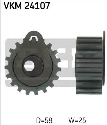 Tensioner belt VKM24107