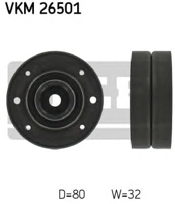 Tensioner belt VKM26501