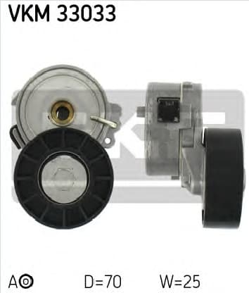 Tensioner belt VKM33033