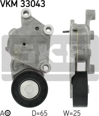 Tensioner belt VKM33043 - image 4