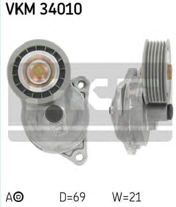 Tensioner belt VKM34010