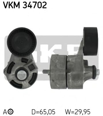 Tensioner belt VKM34702
