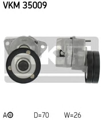 Tensioner belt VKM35009