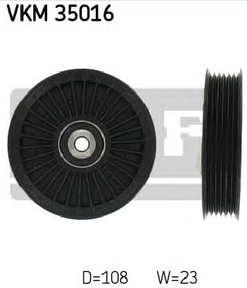 Tensioner belt VKM35016