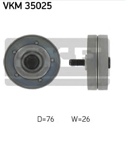 Tensioner belt VKM35025