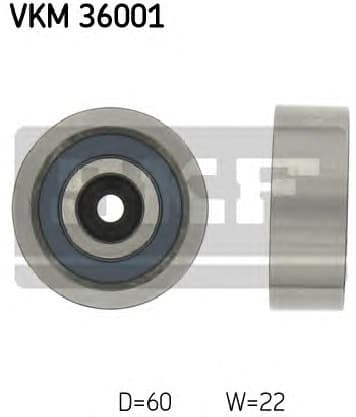 Tensioner belt VKM36001