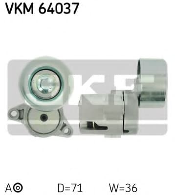 Tensioner belt VKM64037