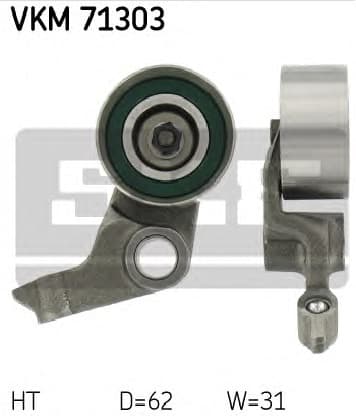 Tensioner belt VKM71303